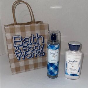 NWT Bath & Body Works Gingham